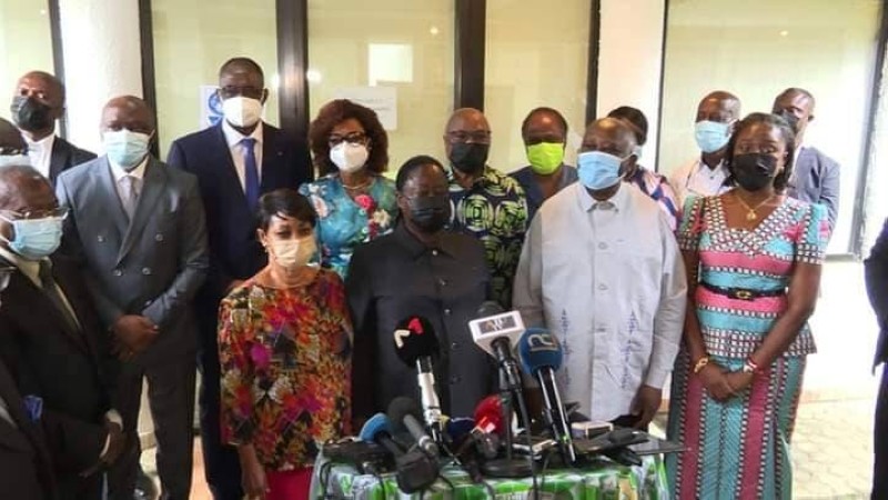 Cette rencontre selon Laurent Gbagbo était fraternelle et non politique. (Dr)