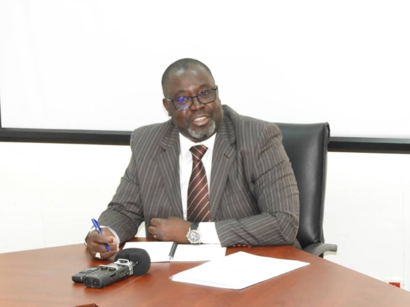 Pr Lacina Coulibaly, président de l'Université de Man