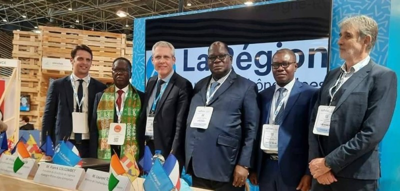 Le ministre Laurent Tchagba à Lyon à la 29è édition du Pollutec