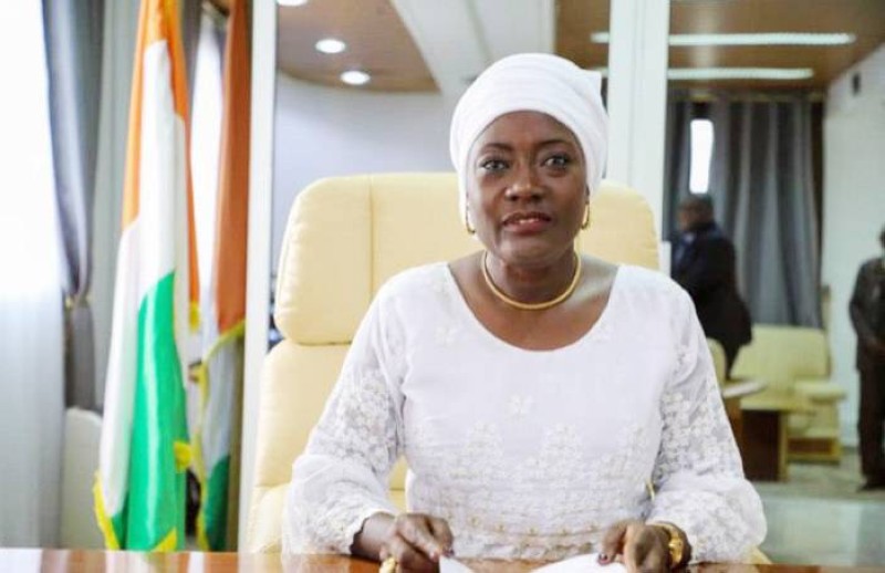 La ministre de l’Education nationale et de l’Alphabétisation, Mariatou Koné. (Photo : DR)