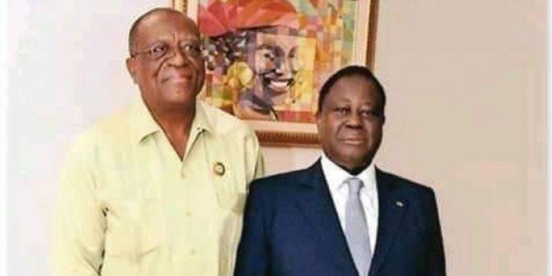 Georges Philippe Ezaley a porté la voix d'Henri Konan Bédié. (DR)