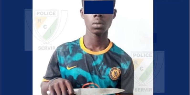 La police a interpellé, un bandit. (DR)