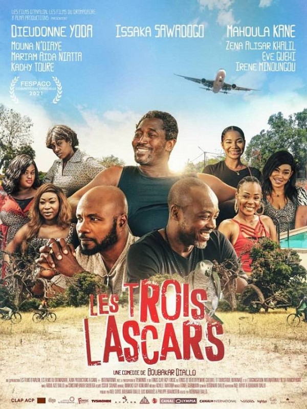 L'affiche du film les Trois Lascars.
