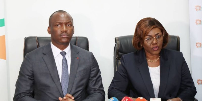 Mamadou Touré et Nialé Kaba ont répondu à quelques préoccupations soulevées par les médias. (DR)