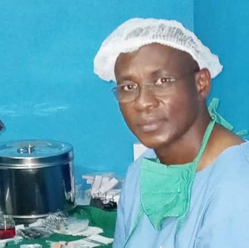Dr Habib Diomandé, chef du service ophtalmologie du Chu de Bouaké. (DR)