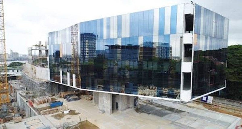 Une vue du nouveau palais présidentiel ivoirien. (DR)