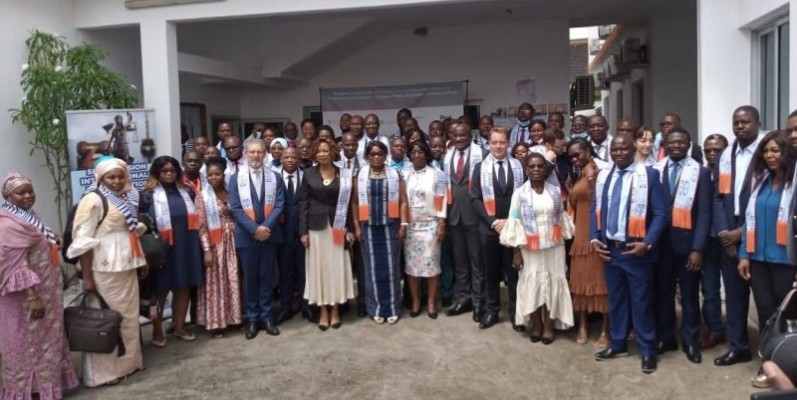 Les participants à la formation des Droits de l'homme. (Photo : DR)