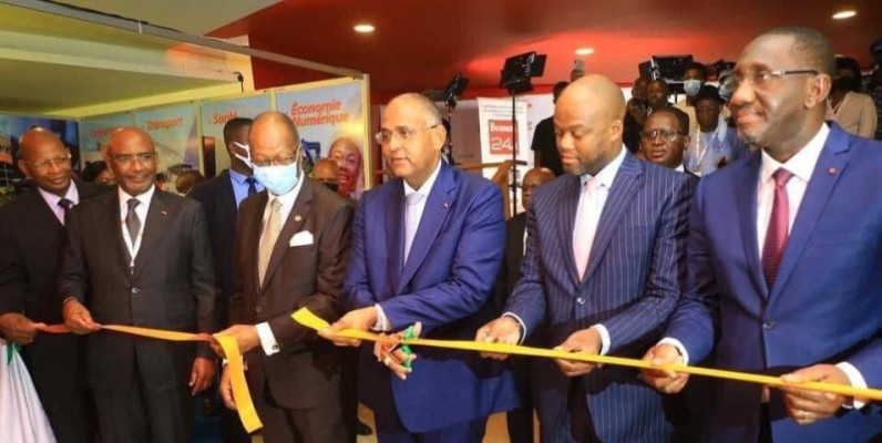 Le Premier ministre Patrick Achi satisfait de la Cgeci 2021. (Photo : DR)