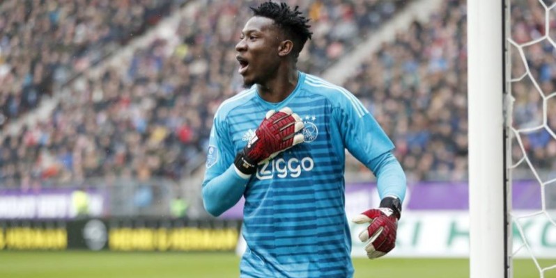 André Onana, gardien de l’équipe de l’Ajax. (DR)