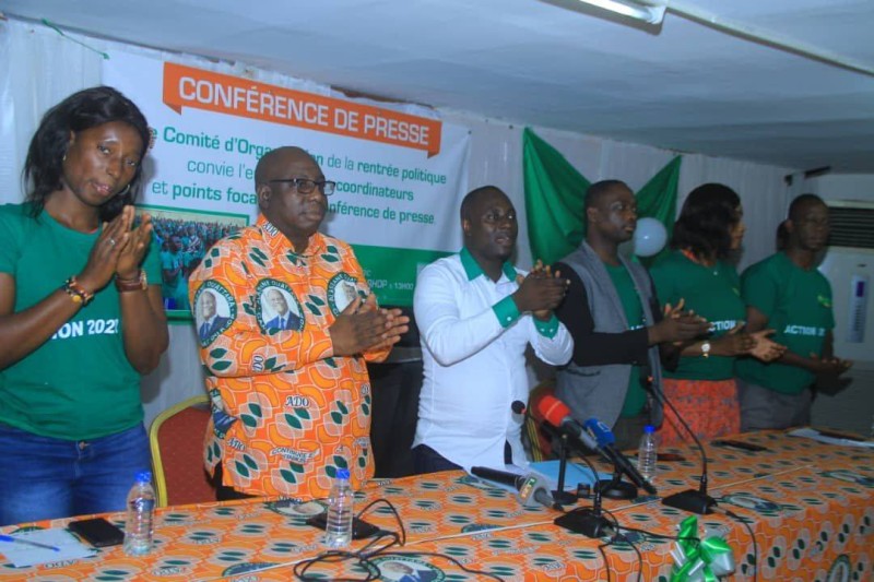 Le président du mouvement ‘’ Action 2020’’, Kader Fofana, a exhorté les coordonnateurs et points focaux à se mobiliser pour la réussite de cette cérémonie d’hommage. (DR)