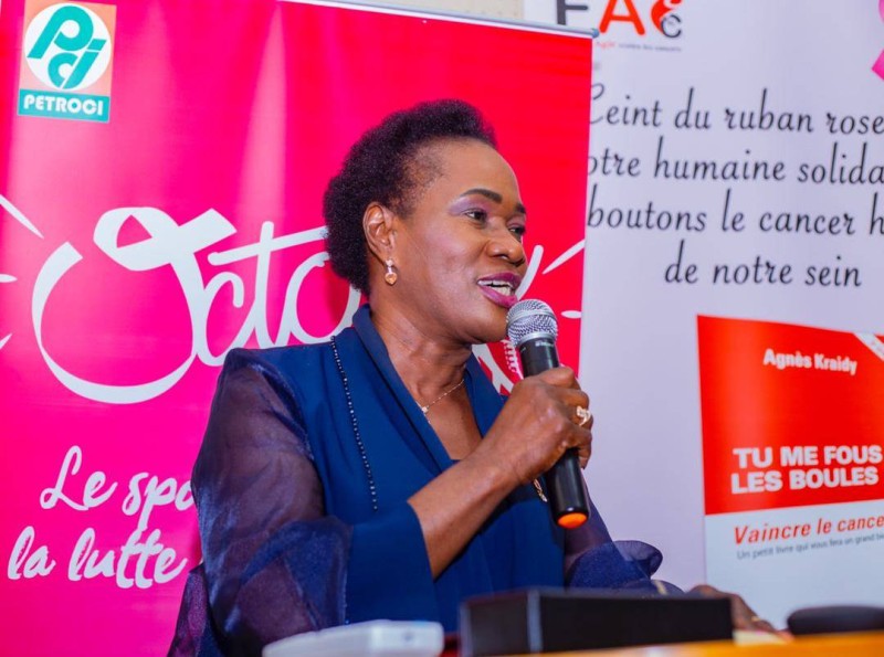 La journaliste Agnès Kraidy a partagé son expérience avec les femmes de la Petroci