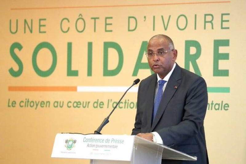 Patrick Achi, Premier ministre de Côte d'Ivoire. (DR)