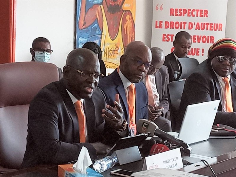 Le Dg du Burida, le Dga et Fadal Dey (membre du Conseil de gestion)