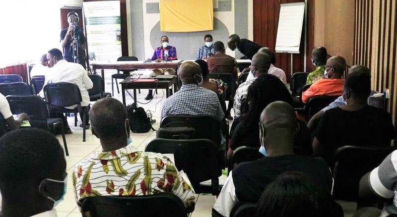 Les participants à l'atelier ont suivi avec intérêt la formation. (Photo : Joseph Bessin)