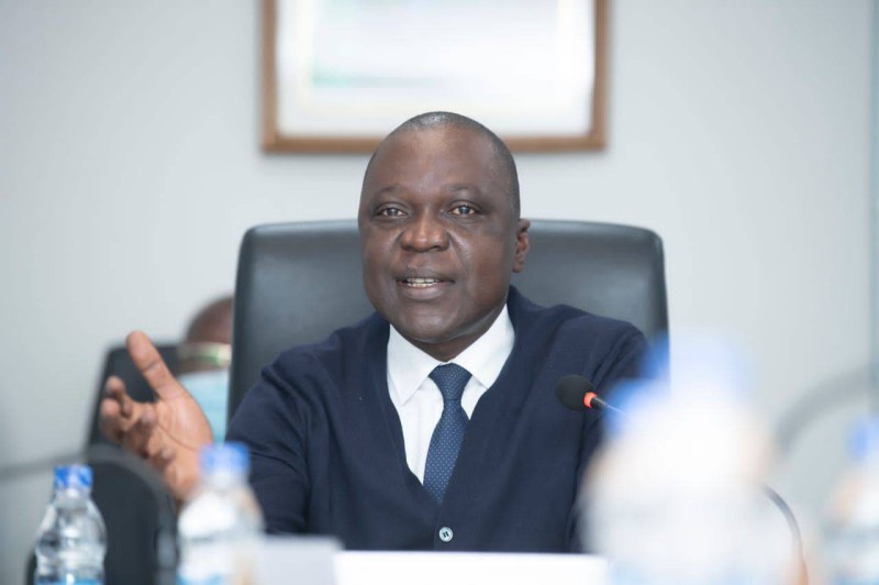 Le ministre des Transports, Amadou Koné