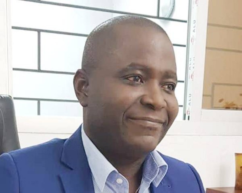 Usher Aliman, auteur du "Dictionnaire ivoirien illustré". (DR)