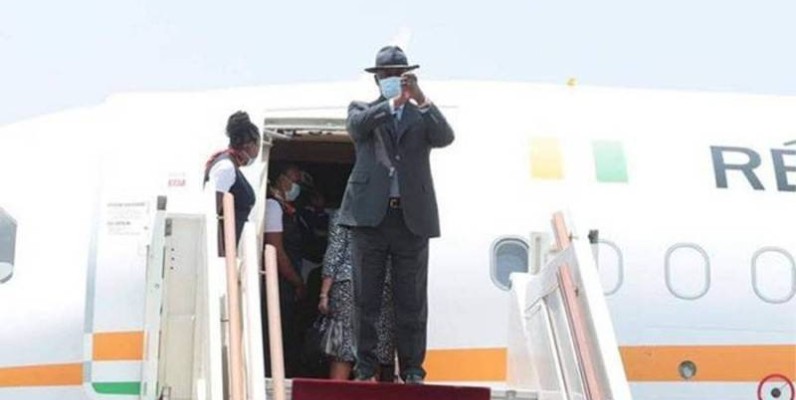 Le Président de la République Alassane Ouattara s'est envolé pour Paris. (DR)