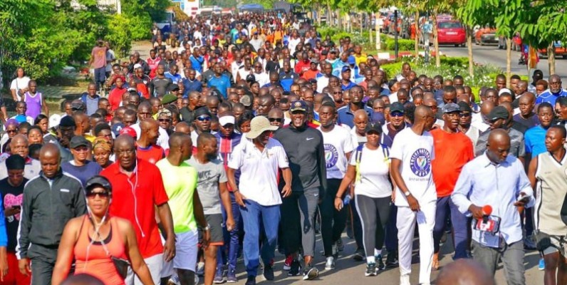Un sport meeting pour renforcer la collaboration entre la police et la population. (DR)