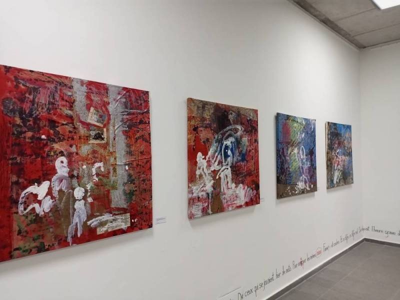 Une vue de l'exposition-Nyansapo, le silence est d’or (Ph: Salif D. CHEICKNA)