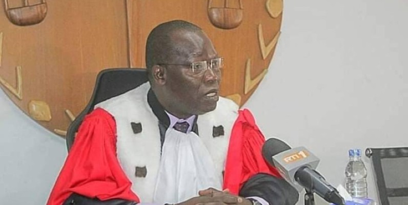 Ange Kessi a interdit aux enquêteurs de s’approcher du corps. (Photo : Tribunal militaire)