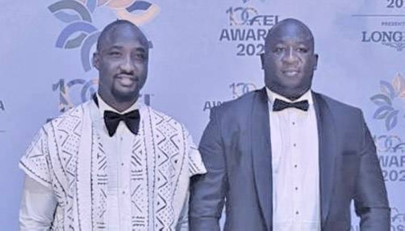 Ismaël Zaki, président de la Commission discipline et Souleymane Fofana, vice-président de la Fédération ivoirienne d'équitation ont été très actifs lors de l'assemblée générale de la Fei, à Anvers. (DR)