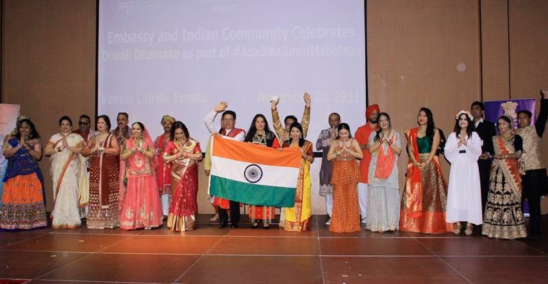 Le diplomate indien a indiqué cette fête est une opportunité pour faire la promotion culturelle de son pays. (Ph: Ambassade de l’Inde)