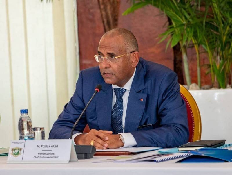 Le premier ministre ivoirien Patrick Jérôme Achi