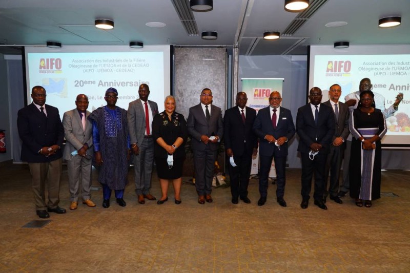 L’association des industriels de la filière oléagineuse de l’Uemoa-Cedeao a célébré son 20e anniversaire à Abidjan. (Ph : Dr)