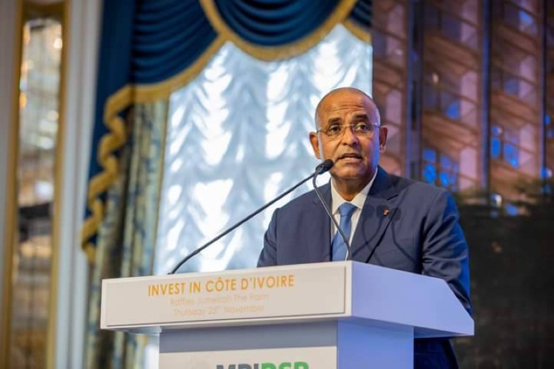 Le Premier ministre ivoirien, Patrick Achi