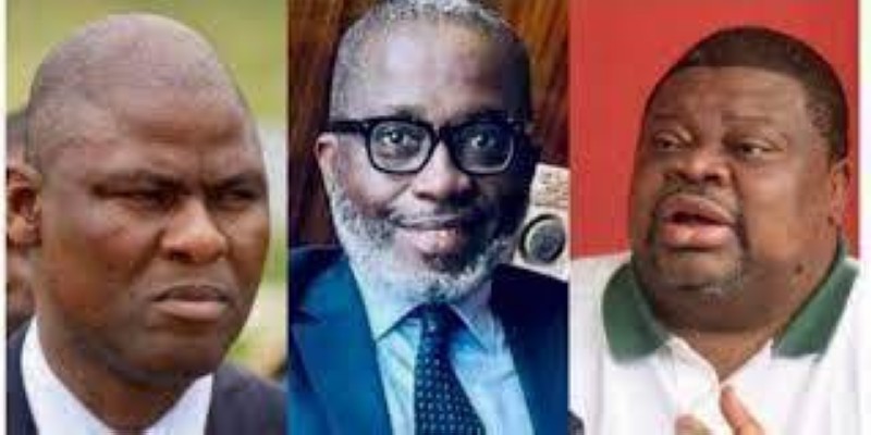 Kuyo Téa, Michel Deigna et Koné Cheick veulent diriger l'Africa. (Ph: Dr)