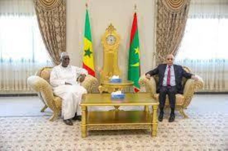 Macky Sall et Mohamed Ould Cheikh El Ghazouani se rapprochent plus par un pont. (DR)