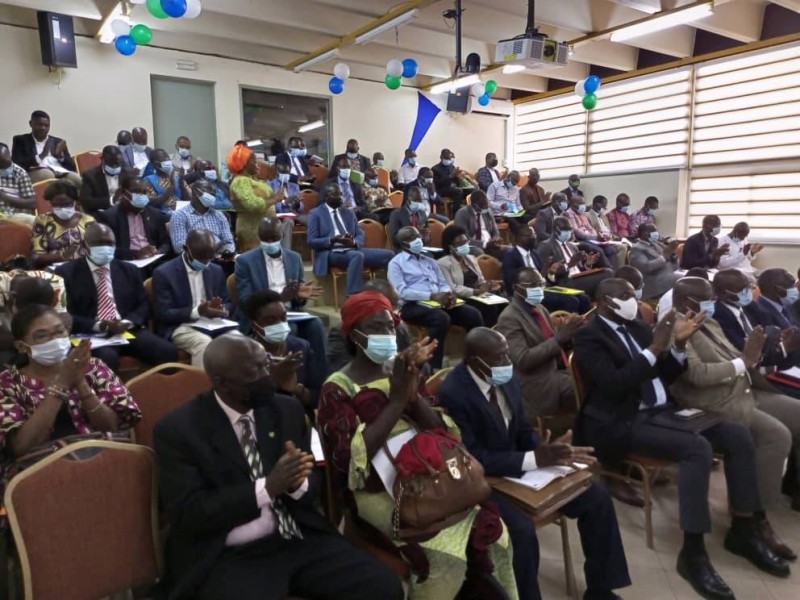 Les participants aux travaux d'évaluation. (Ph:Dr).