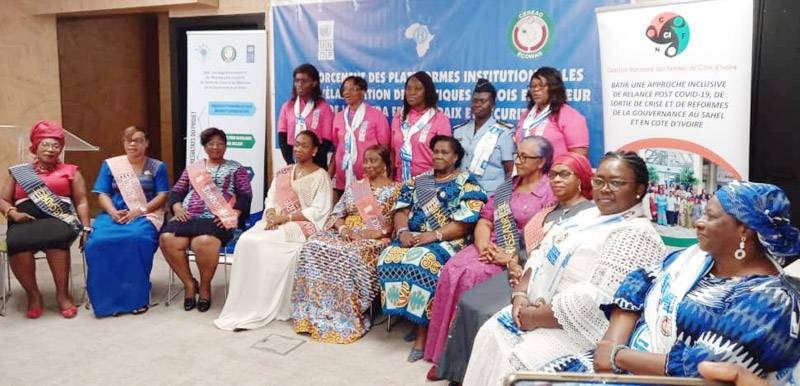 Les femmes parlementaires ont pris part à un atelier organisé par le Wanep. (Dr)