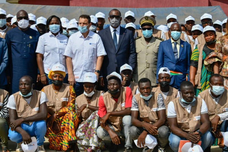 Mamadou Touré a encouragé les populations à multiplier les actions en faveur des communautés en se rendant disponibles dans toutes les situations qui requièrent leur contribution. (Ph:Dr)
