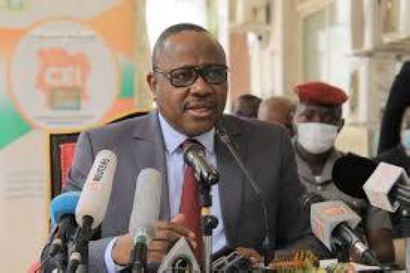 Le président de la Cei, Ibrahime Couliobaly- Kuibiert. (Ph: Dr)