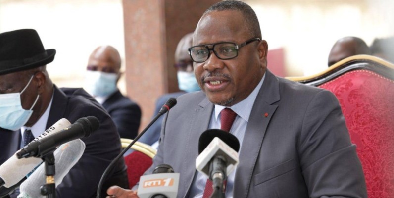 Coulibaly-Kuibiert, président de la Cei (DR)