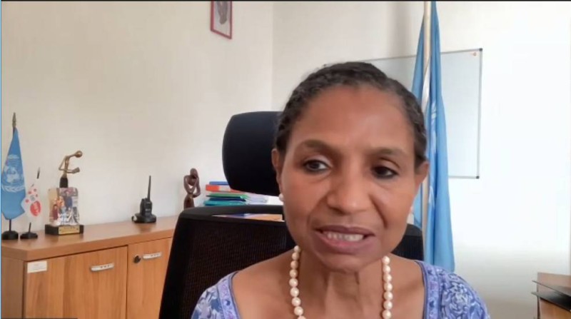 Argentina Matavel Piccin, représentante du Fonds des Nations-Unies pour la population en Afrique de l’Ouest et du centre