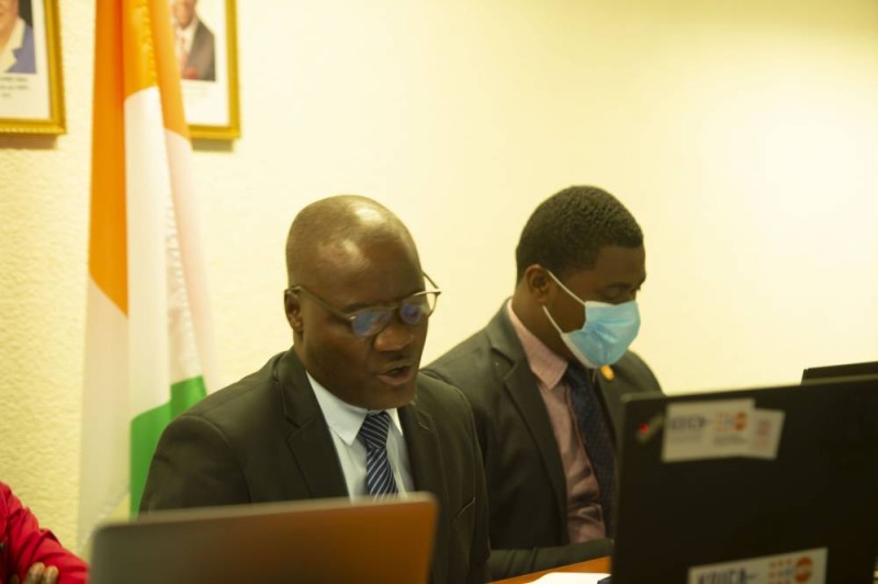 Alain Akpadji, assurant l’intérim en Côte d’Ivoire d’Argentina Matavel 