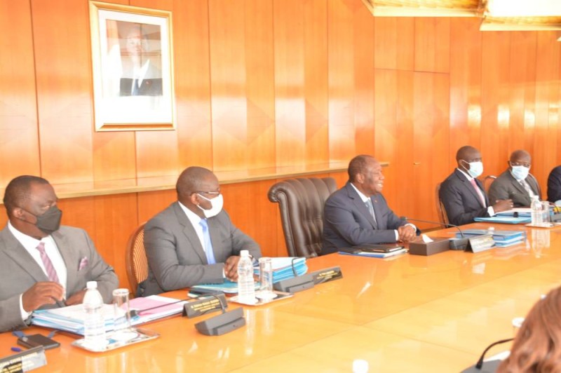 Le Président de la République Alassane Ouattara