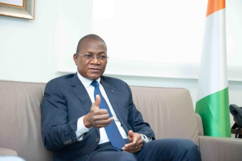Bruno Nabagné Koné, ministre de la Construction, du Logement et de l'Urbanisme. (Dr)