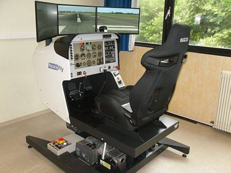 Un simulateur de vol (DR)