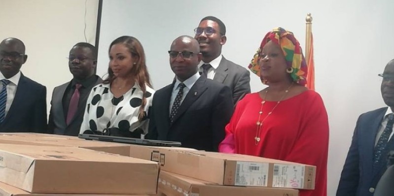 Le ministre de l’Emploi et de la Protection Sociale, Adama Kamara, a promis d’utiliser le matériel à bon escient.
