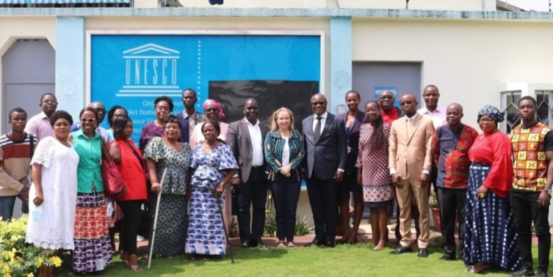 Les acteurs présents à la cérémonie de lancement ont marqué leur adhésion à cette initiative (Dr).