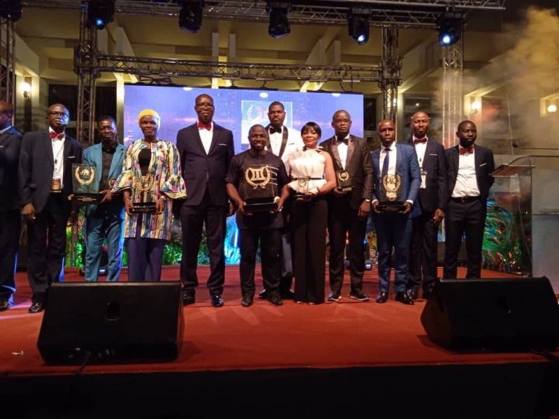 Les lauréats de la soirée Ebony 2021. (DR)