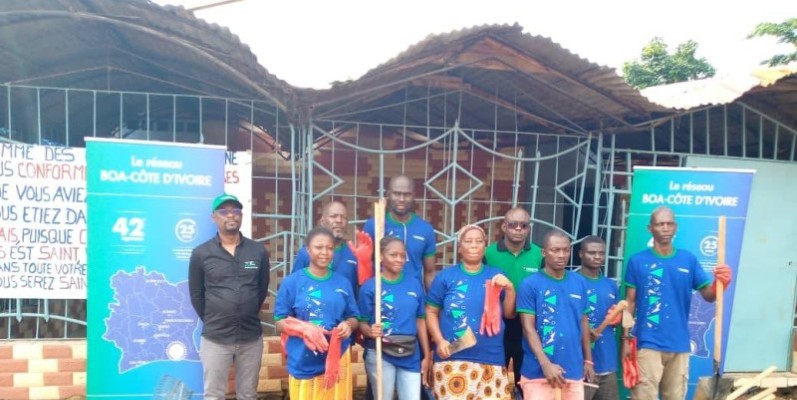 Les jeunes de Zion sont engagés pour la propreté de leur quartier. (DR)
