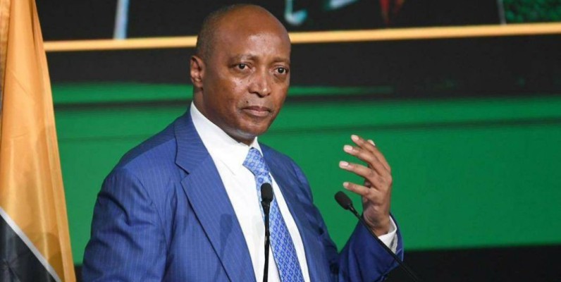 Patrice Motsépé, président de la Caf (DR)