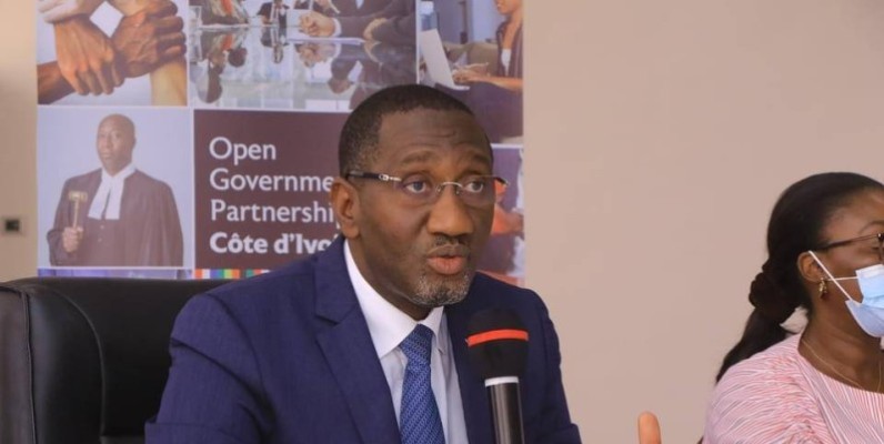 Souleymane Diarrassouba, ministre du Commerce et de l’Industrie et également point focal de l’OGP en Côte d’Ivoire a réaffirmé l’engagement de son pays à la bonne gouvernance. (DR)