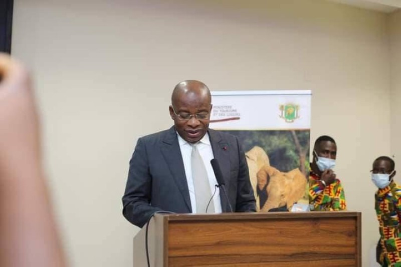 Le ministre du Tourisme et des Loisirs, Siandou Fofana