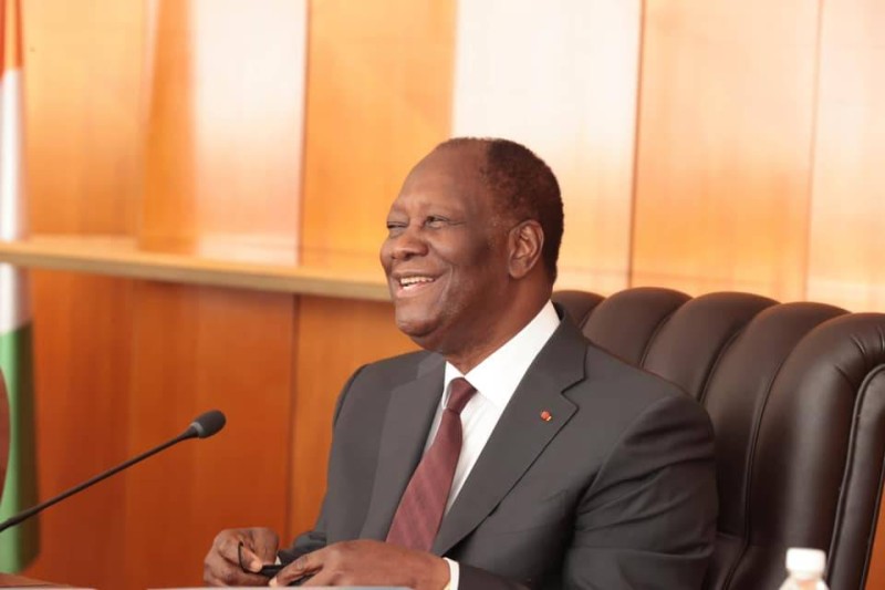 Le Président de la République Alassane Ouattara