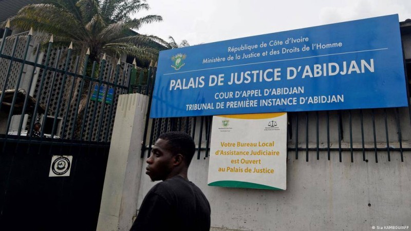 Le palais de justice d'Abidjan. (Dr)